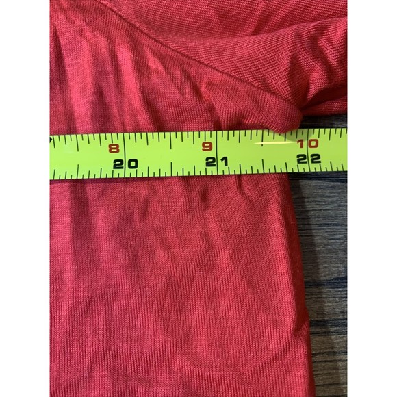 Women's Ava & Viv Plus Size Long Sleeve Knit Top Red top, Size X top, NEW, 1020 - Picture 9 of 11